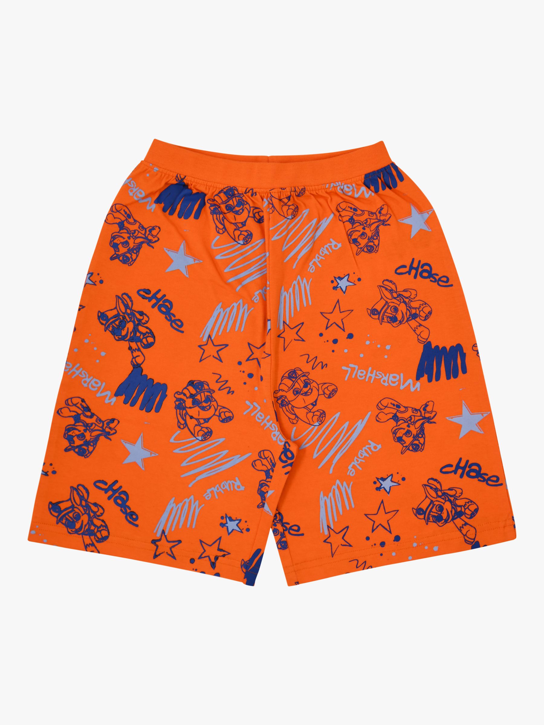 Buy Fabric Flavours Paw Patrol Shortie Pyjamas, Orange Online at johnlewis.com