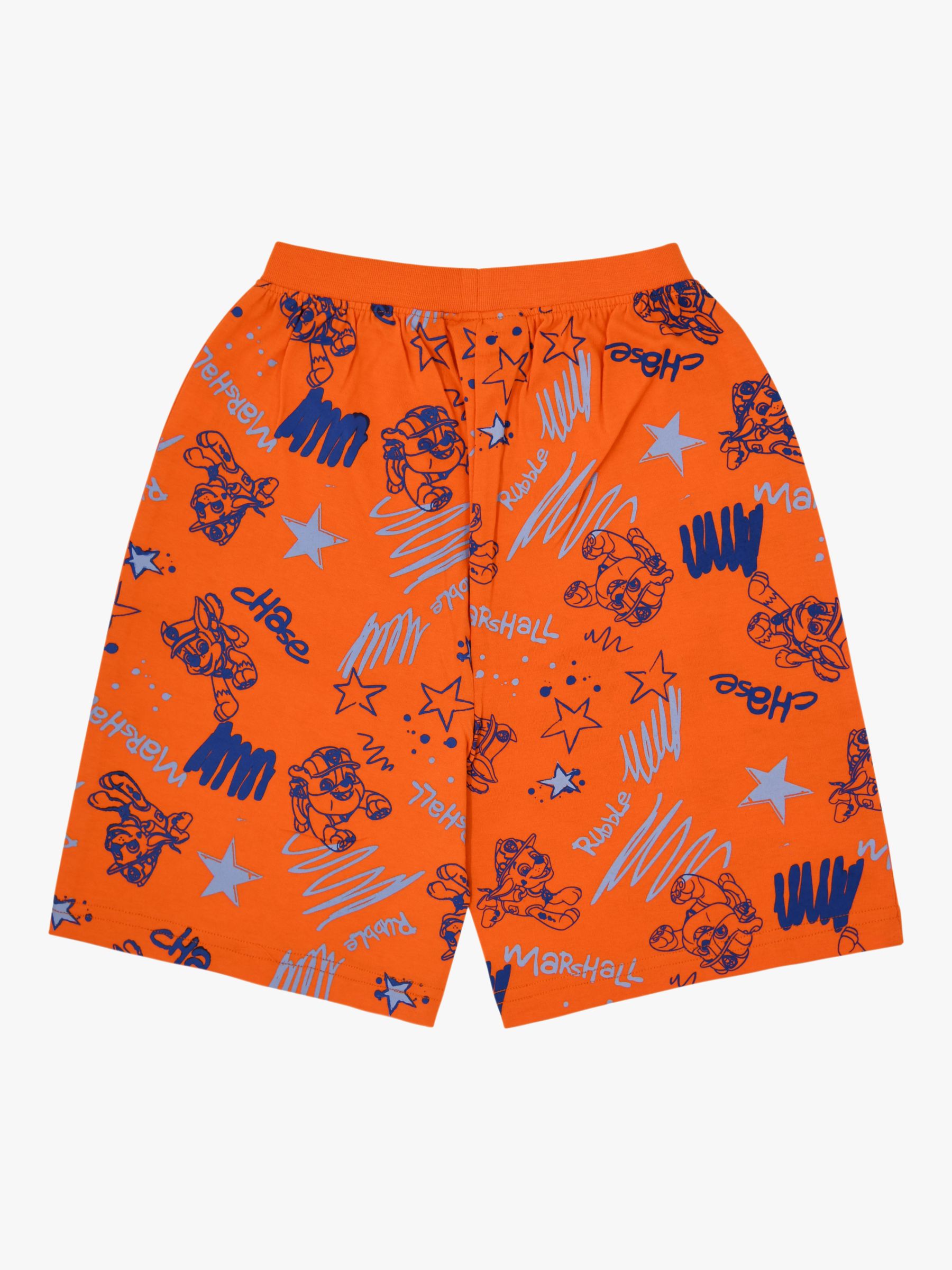 Buy Fabric Flavours Paw Patrol Shortie Pyjamas, Orange Online at johnlewis.com