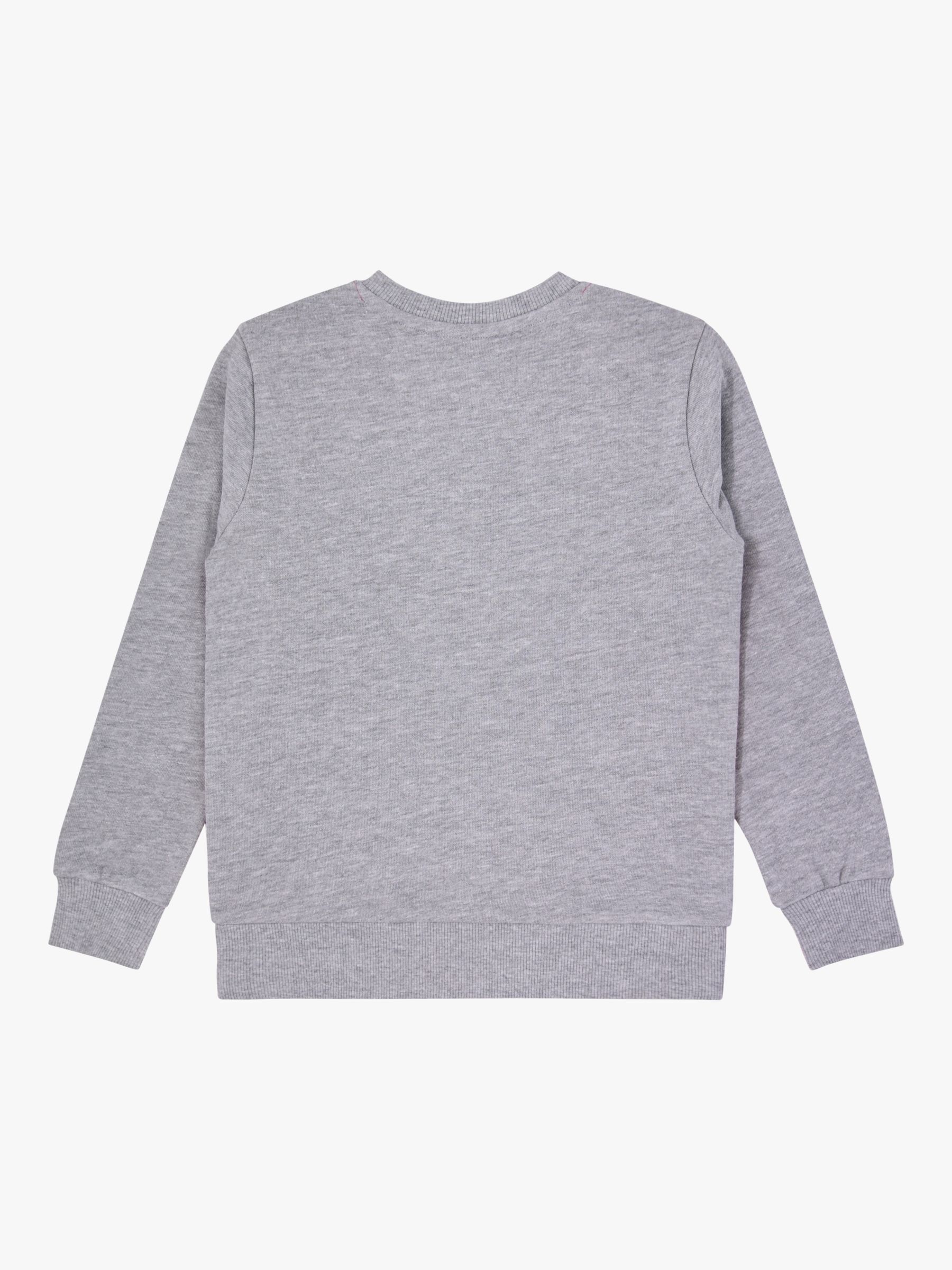 Buy Fabric Flavours Kids' Peppa Pig Colour Block Sweatshirt, Pink/Grey Online at johnlewis.com