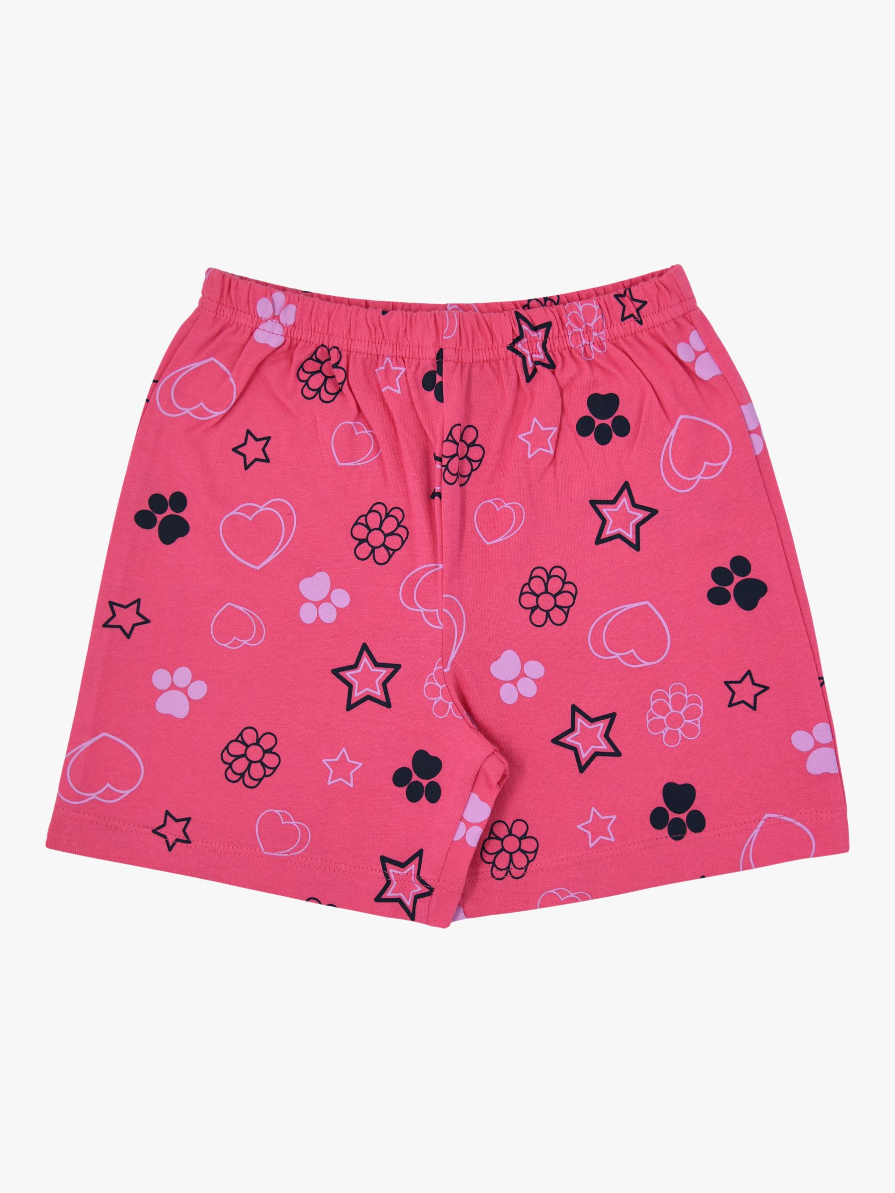 Buy Fabric Flavours Kids' Paw Patrol Skye Shortie Pyjamas, Lilac/Pink Online at johnlewis.com