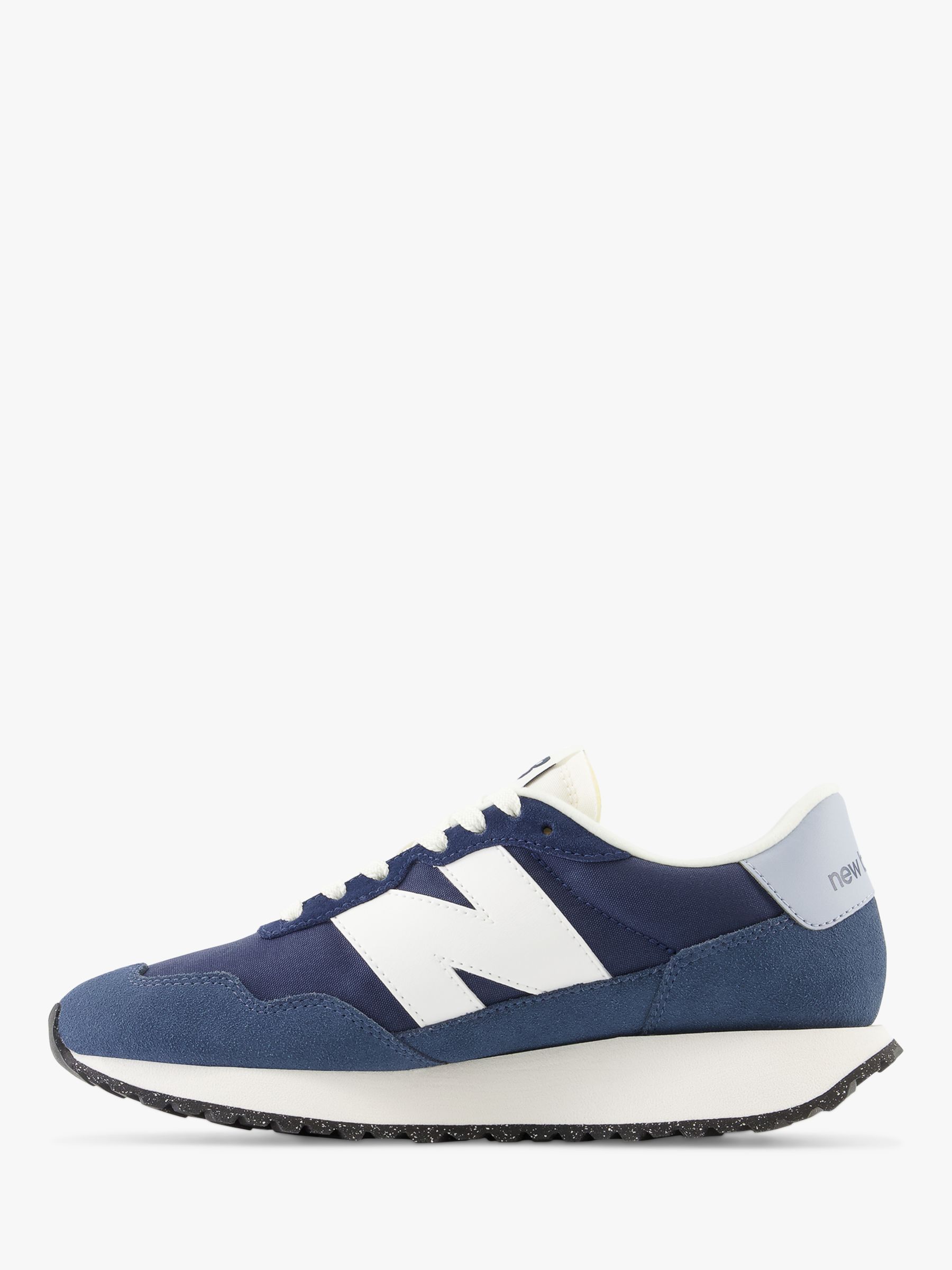 New Balance 237 Suede Mesh Trainers, Navy