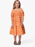 Whistles Kids' Eden Smocked Bodice Dress