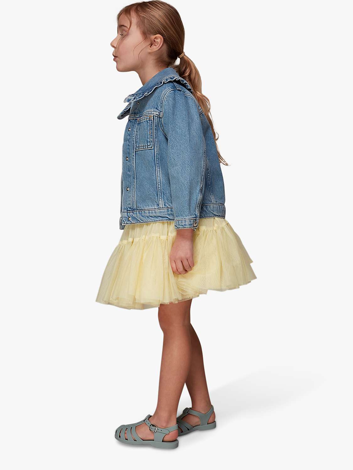 Buy Whistles Kids' Izzy Tulle Mini Skirt Online at johnlewis.com