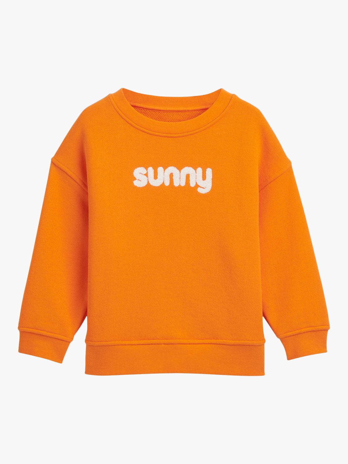 Whistles Kids' Sunny Sweatshirt, Orange, 8-9 years