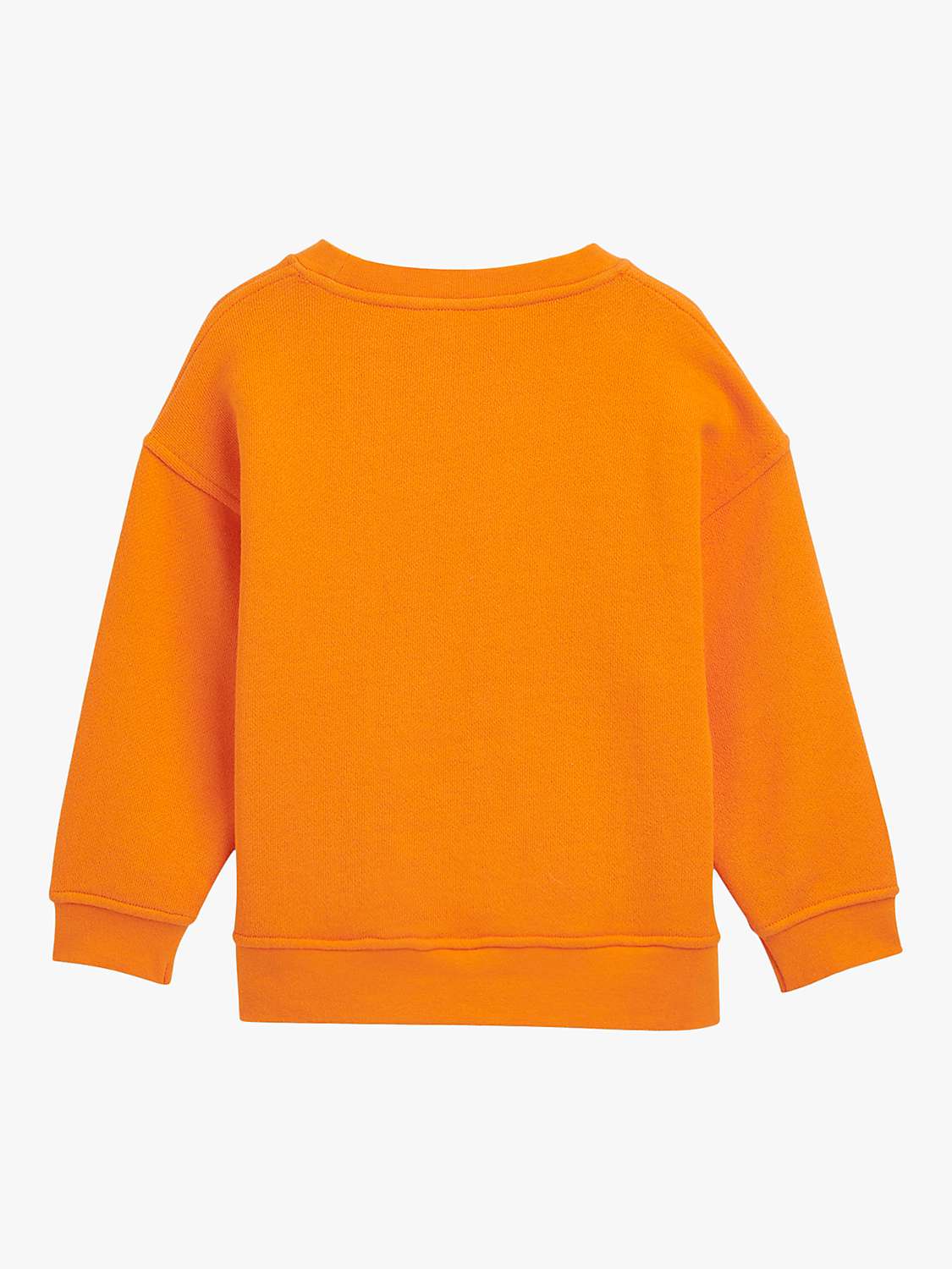Buy Whistles Kids' Sunny Sweatshirt, Orange Online at johnlewis.com