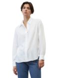 Marc O'Polo Classic Plain Long Sleeve Shirt, White