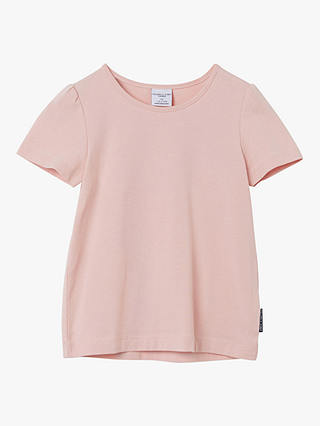 Polarn O. Pyret Baby Puff Sleeve T-Shirt, Pink