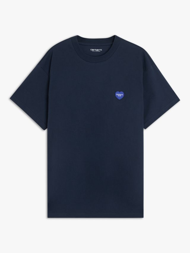 T-Shirt, Double Carhartt Blue, Heart S WIP