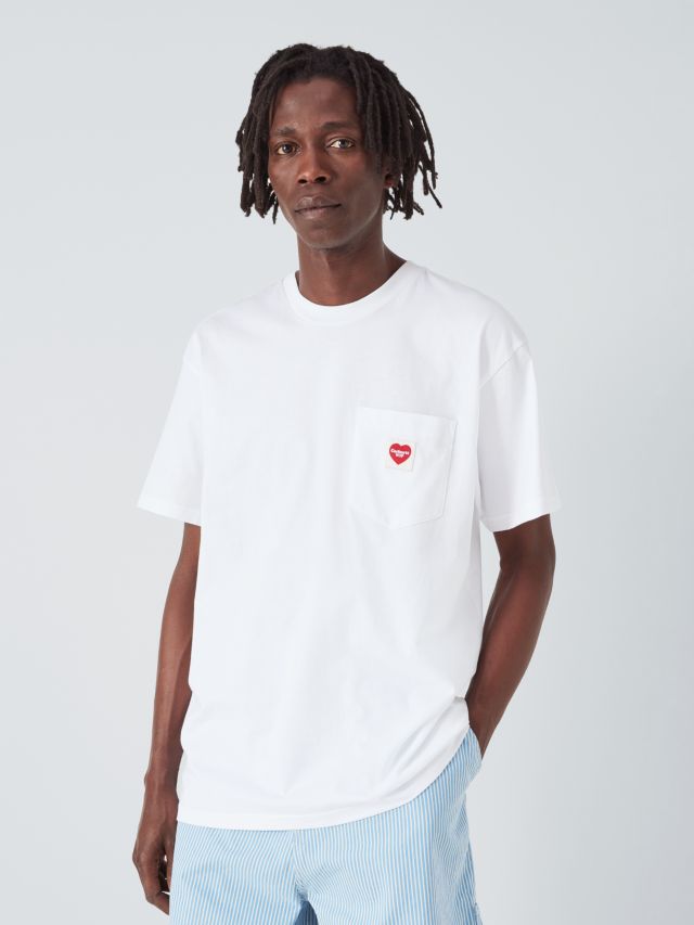 Carhartt WIP Pocket Heart T-Shirt, White, S