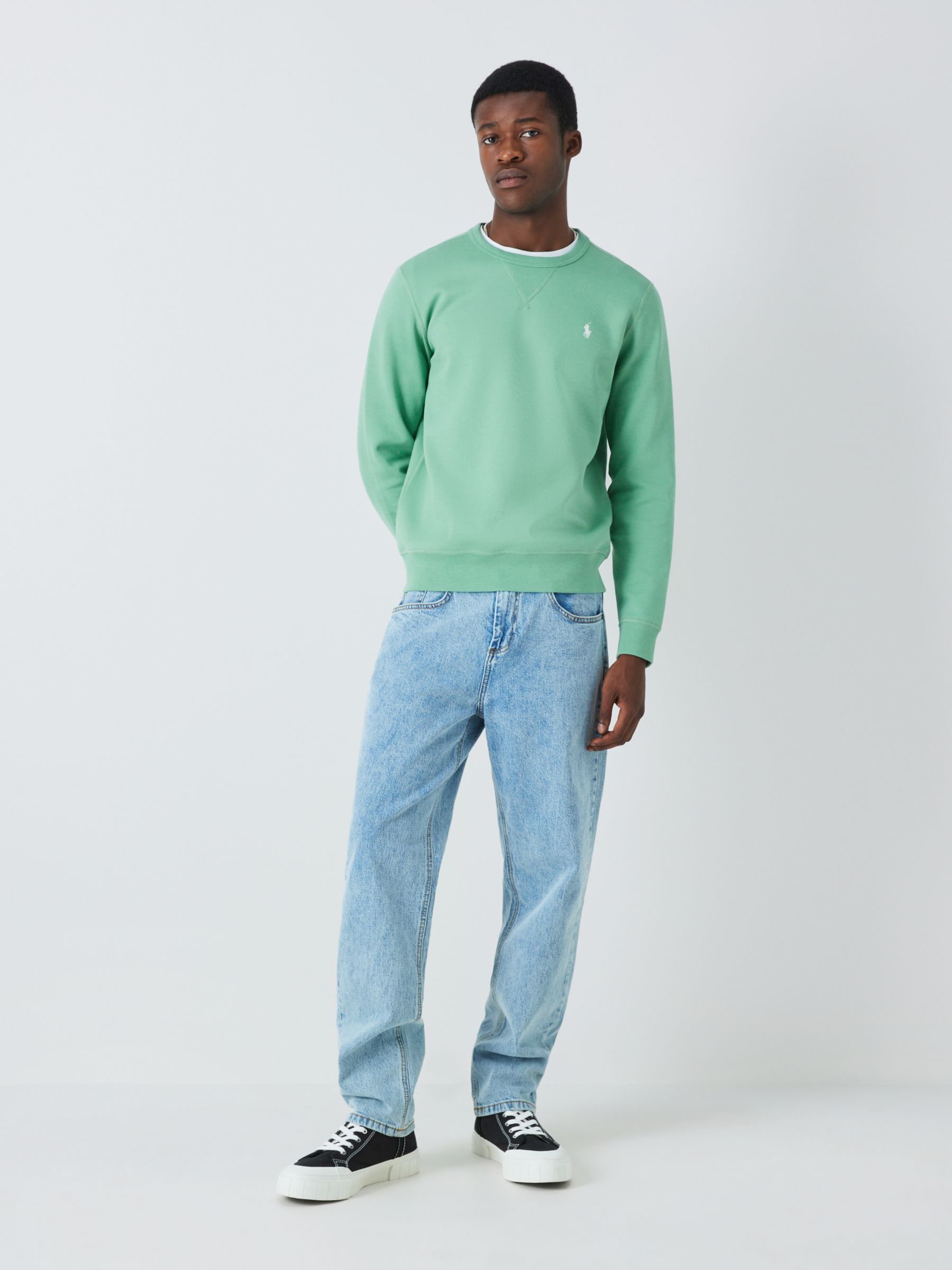 Polo Ralph Lauren HOOD LONG SLEEVE - Zip-up sweatshirt - essex green/green  