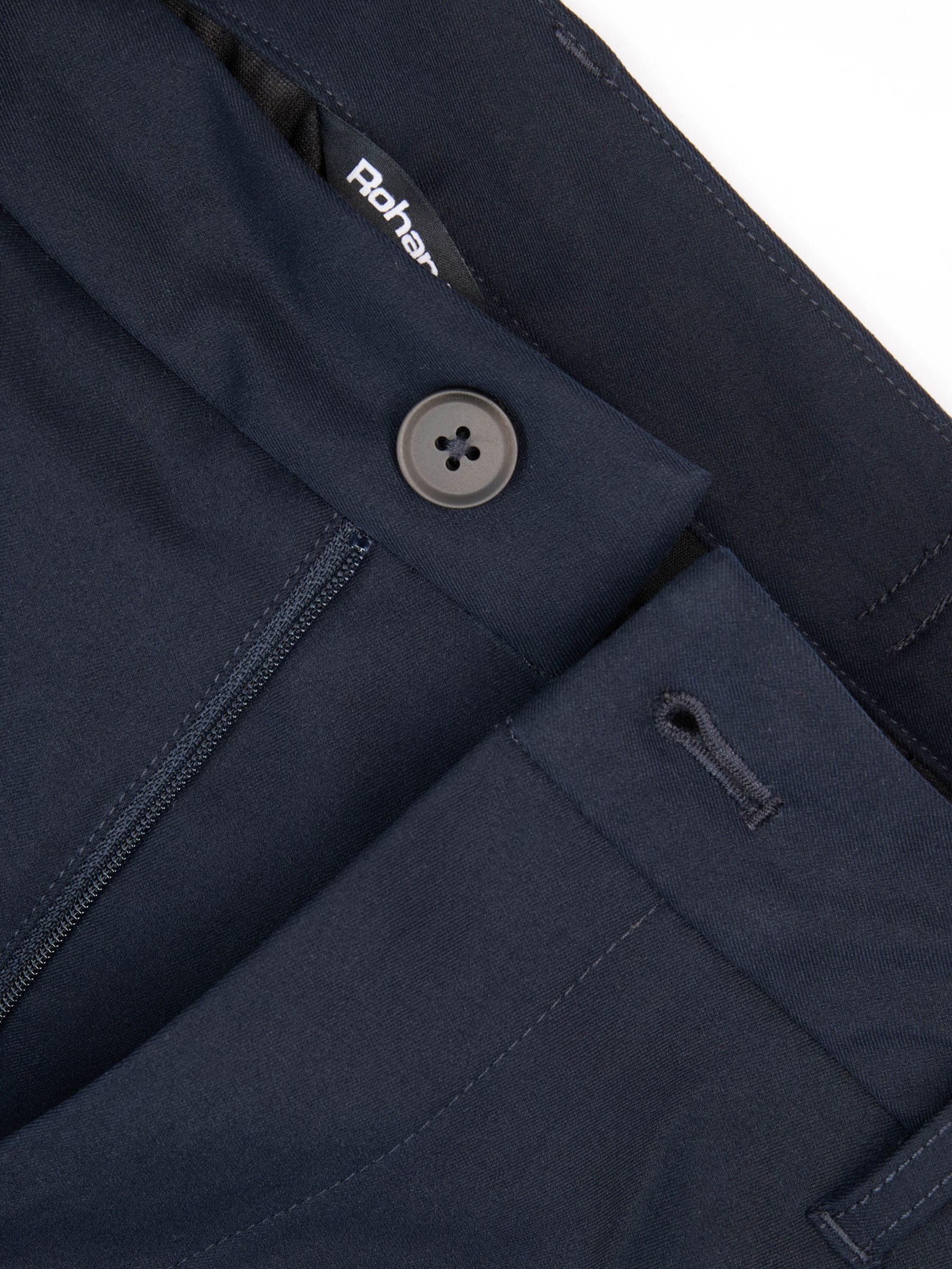 Rohan Dry District Waterproof Chinos Trousers, True Navy at John Lewis ...