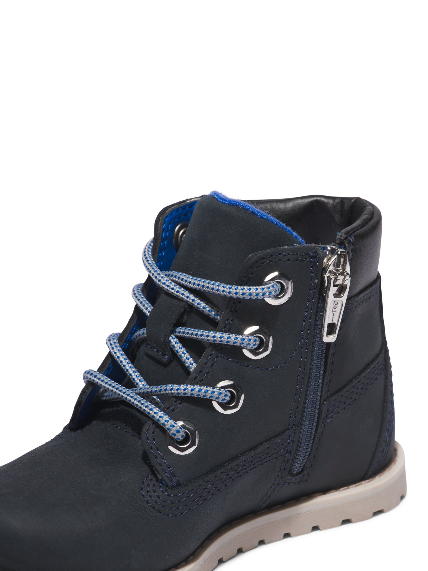 Timberland Kids' Pokey Pine Ankle Boots, Navy, 21