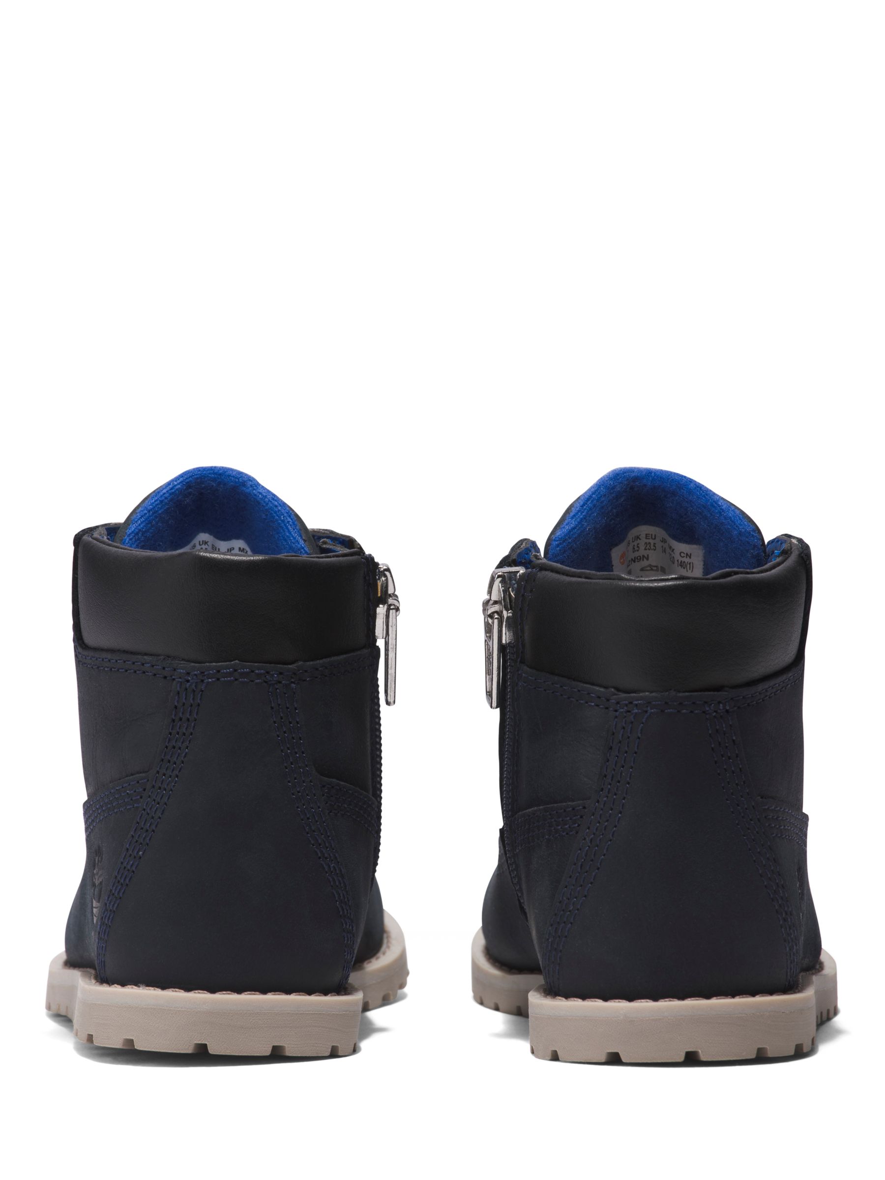 Timberland Kids' Pokey Pine Ankle Boots, Navy, 21