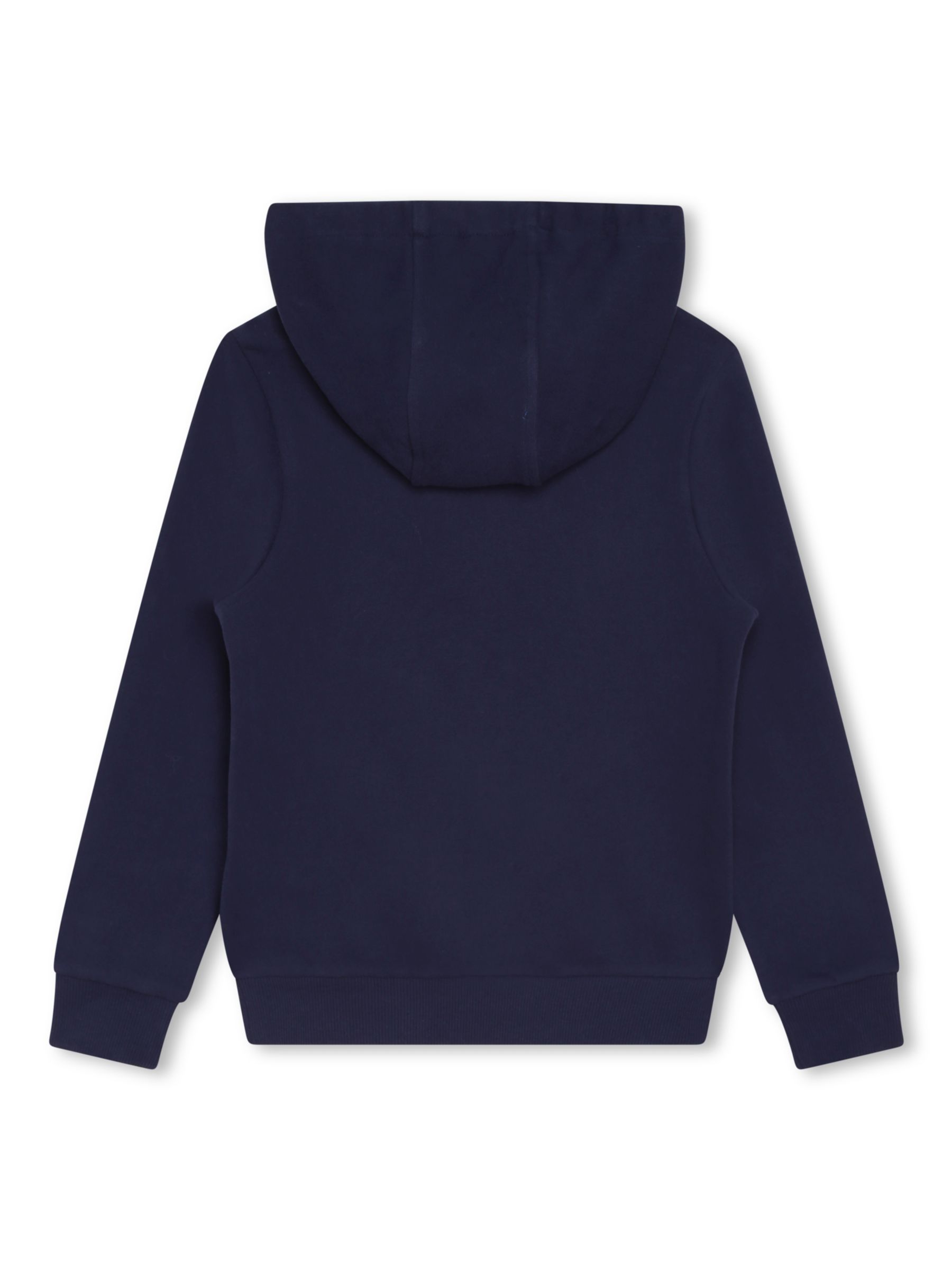 Buy Timberland Kids' Logo Embroidered Hoodie, Navy/White Online at johnlewis.com