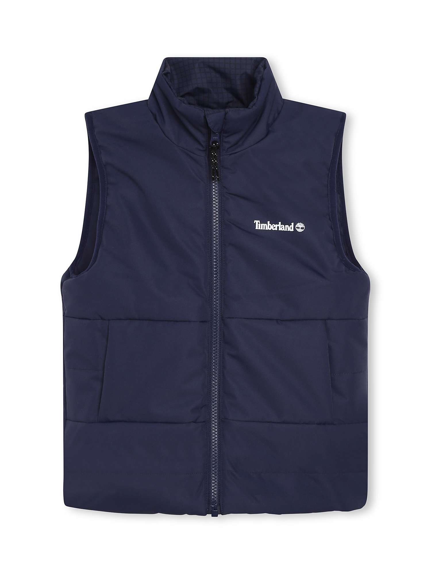 Buy Timberland Kid's Puffer Jacket Sleeveless, Dark Blue Online at johnlewis.com
