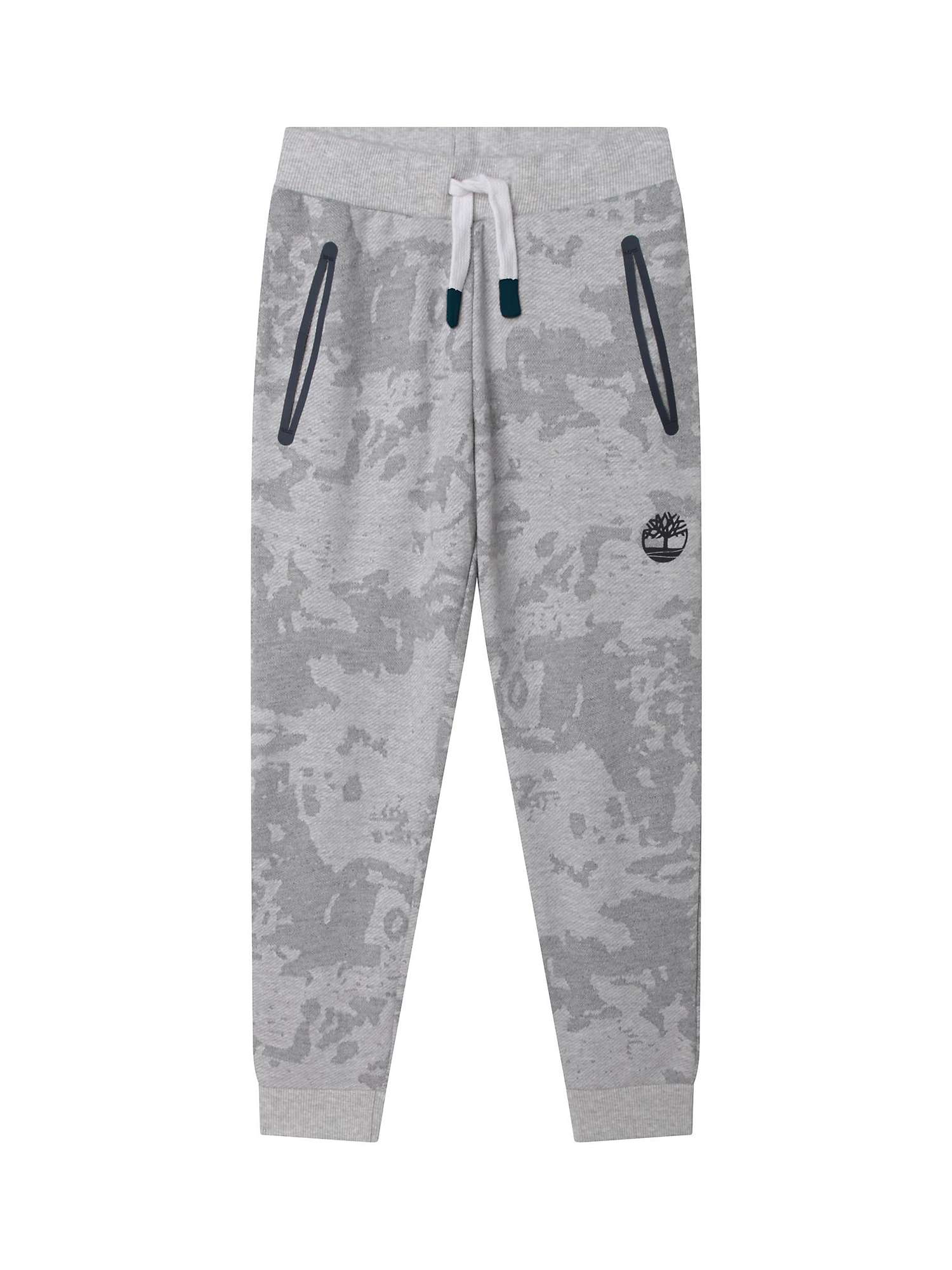 Buy Timberland Kids' Camouflage Joggers, Light Grey Online at johnlewis.com