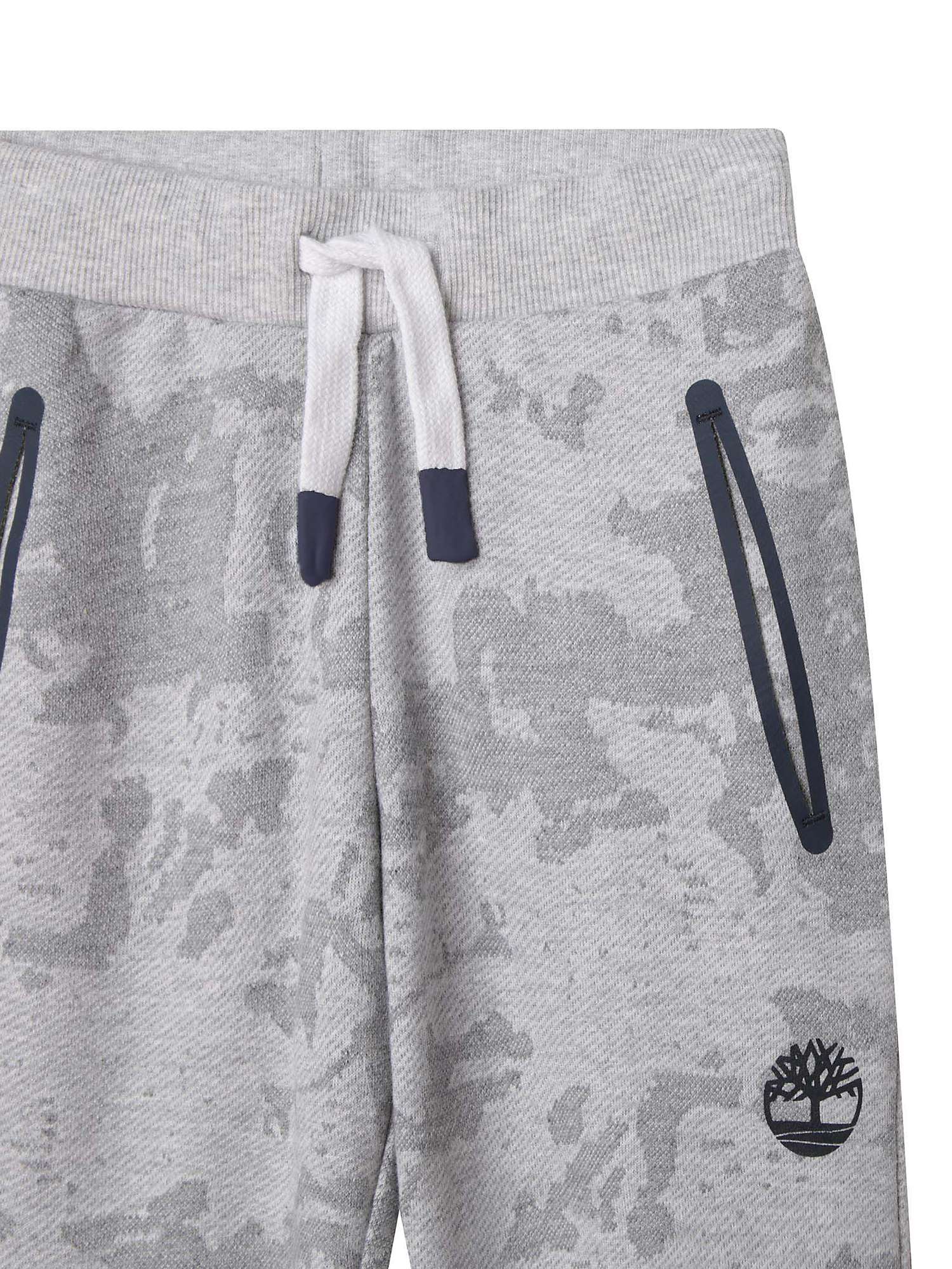 Buy Timberland Kids' Camouflage Joggers, Light Grey Online at johnlewis.com