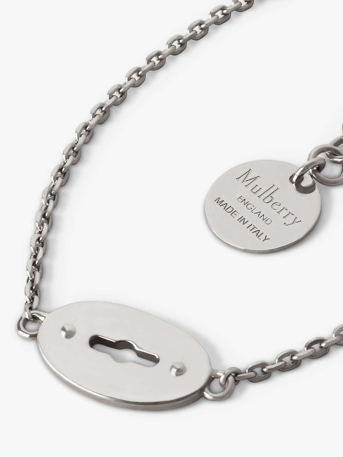 Buy Mulberry Bayswater Postman's Lock Bracelet Online at johnlewis.com