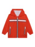 Timberland Baby Hooded Zipped Windbreaker Jacket, Red