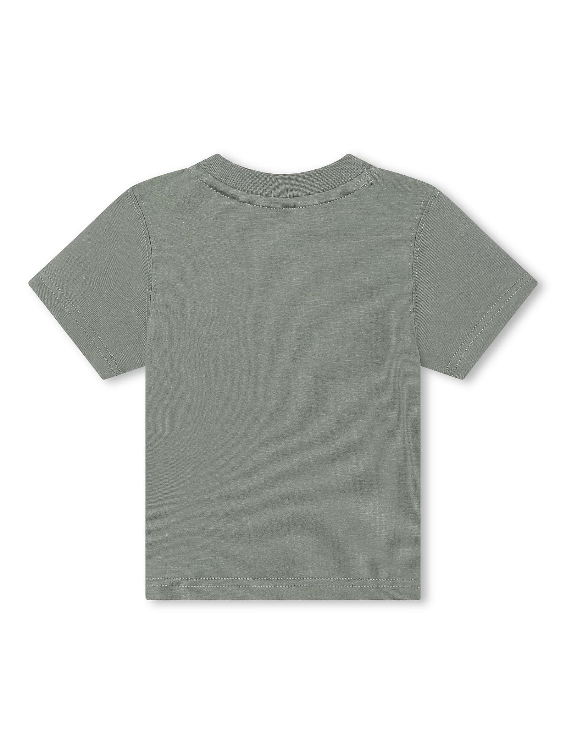 Buy Timberland Baby Graphic Logo Print T-Shirt, Green Online at johnlewis.com