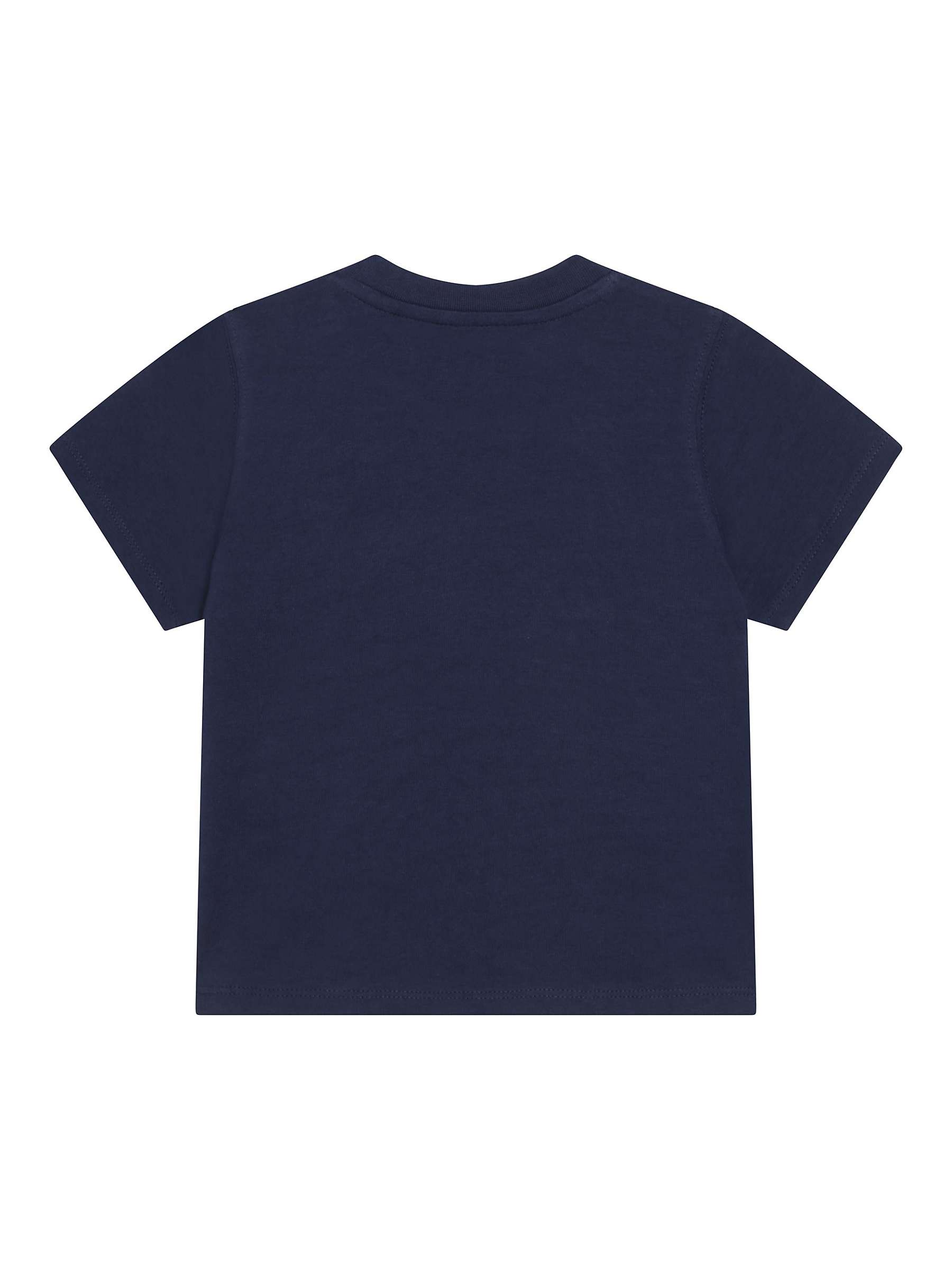 Buy Timberland Kids' Short Sleeved T-Shirt, Navy/Multi Online at johnlewis.com