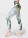 Sweaty Betty Super Soft 7/8 Yoga Leggings, Green Lavender