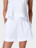 Sweaty Betty Summer Stretch Linen Blend Shorts, White