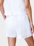 Sweaty Betty Summer Stretch Linen Blend Shorts, White