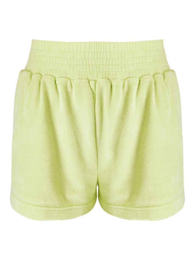 Sweaty Betty Towelling Short, Pomelo Green, XXS