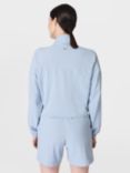 Sweaty Betty Explorer Half Zip Midlayer, Aluminium Blue