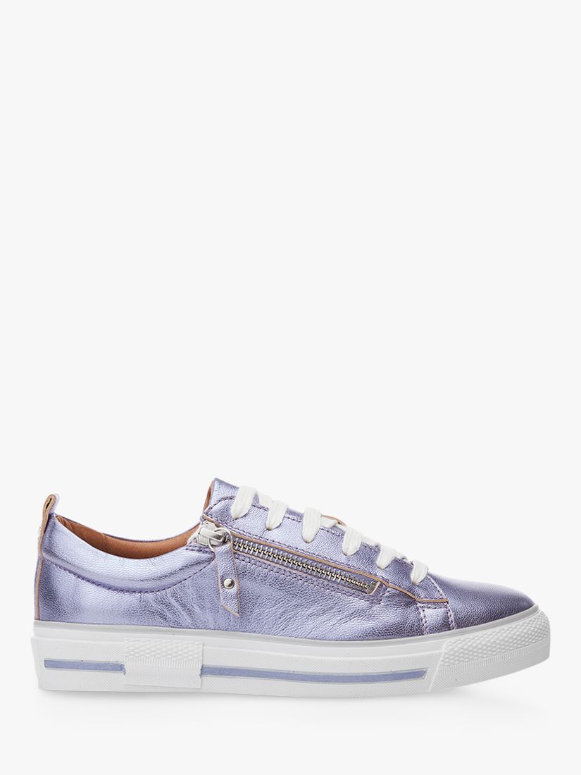 Women s Trainers Plimsolls Moda in Pelle Purple John Lewis