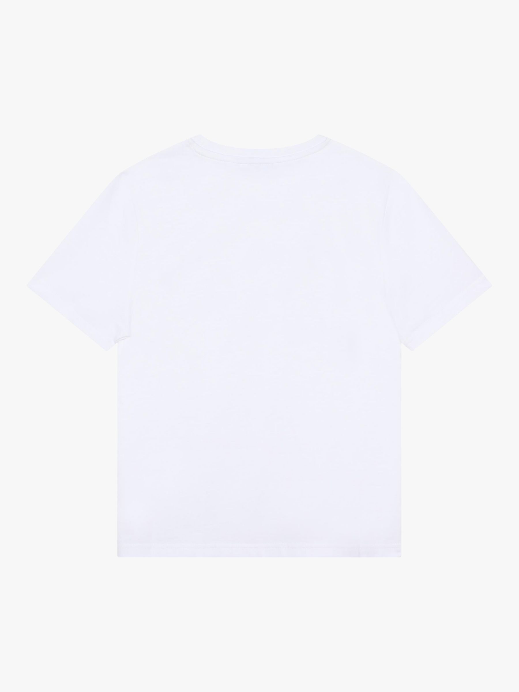 HUGO BOSS Kids' Logo T-Shirt, White at John Lewis & Partners