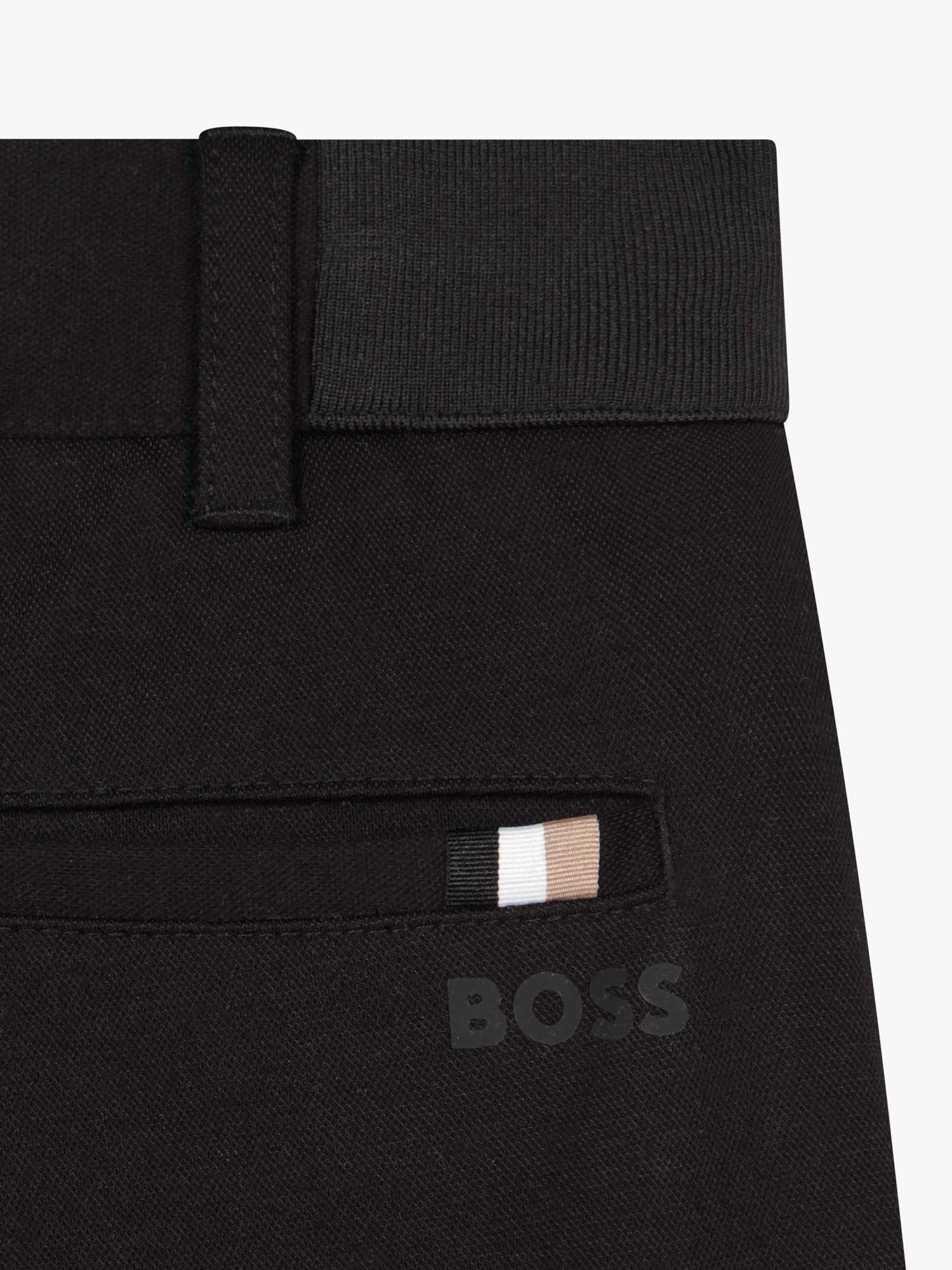 Buy HUGO BOSS Kids' Cargo Trousers, Dark Blue Online at johnlewis.com