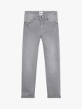 HUGO BOSS Boy's Slim Cut Denim Jeans, Grey