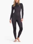 Billabong 3/2mm Launch Back Zip GBS Long Sleeve Wetsuit, Black