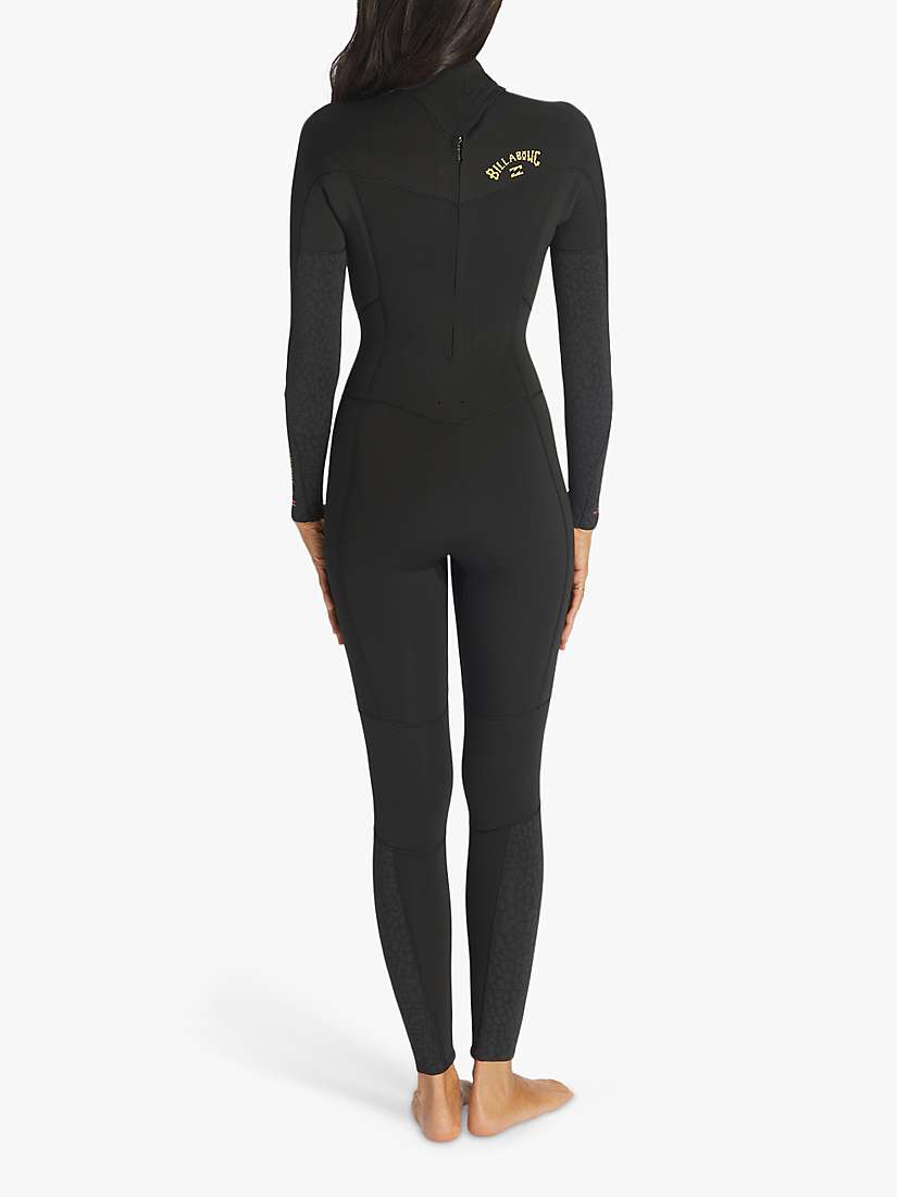 Buy Billabong 4/3mm Synergy Back Zip GBS Long Sleeve Wetsuit, Black Online at johnlewis.com