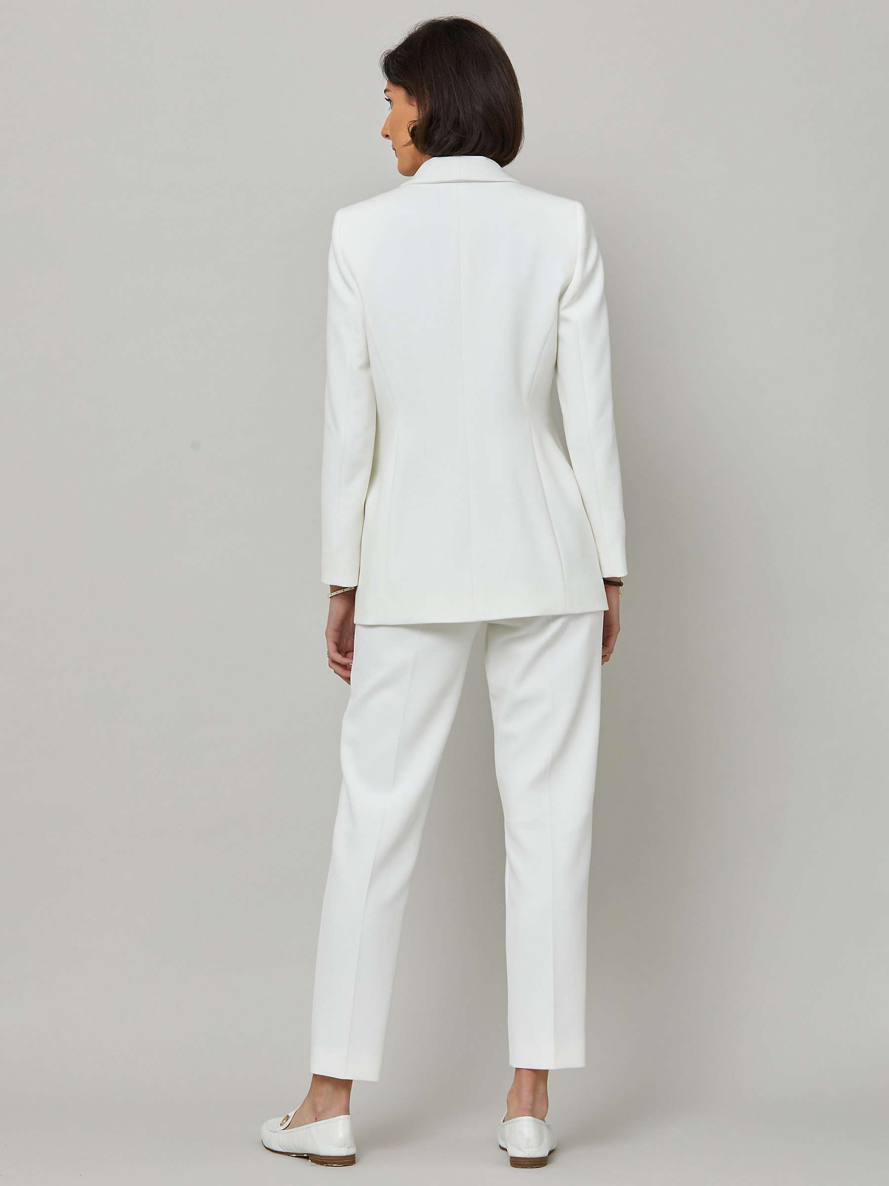 Buy Helen McAlinden Darcie Tailored Tux Jacket, White Online at johnlewis.com