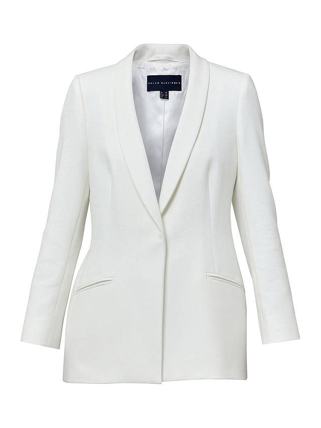 Helen McAlinden Darcie Tailored Tux Jacket, White