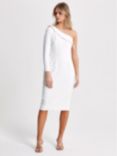 Helen McAlinden Harlow One Shoulder Dress, White, White