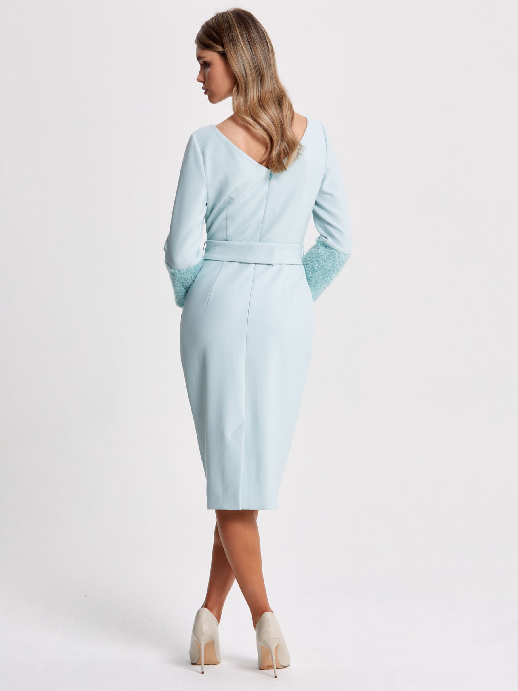 Buy Helen McAlinden Dianna Tailored Dress, Mist Online at johnlewis.com
