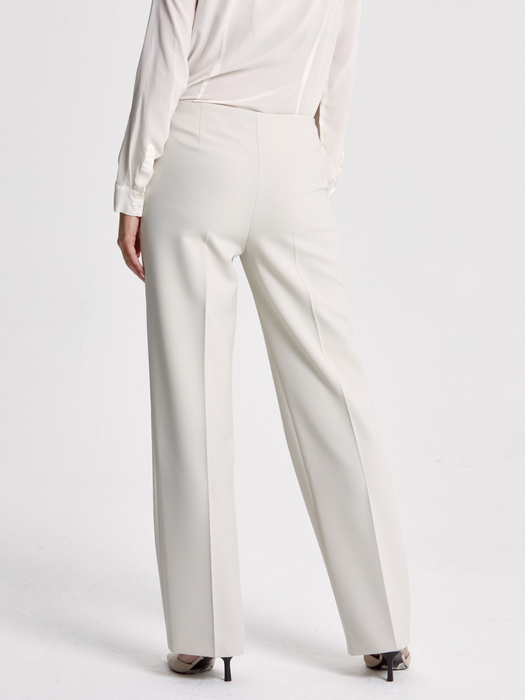 Helen McAlinden Berna Old Trousers, Ivory at John Lewis & Partners