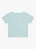 Carrément Beau Baby Short Sleeve T-Shirt, Green Turquoise