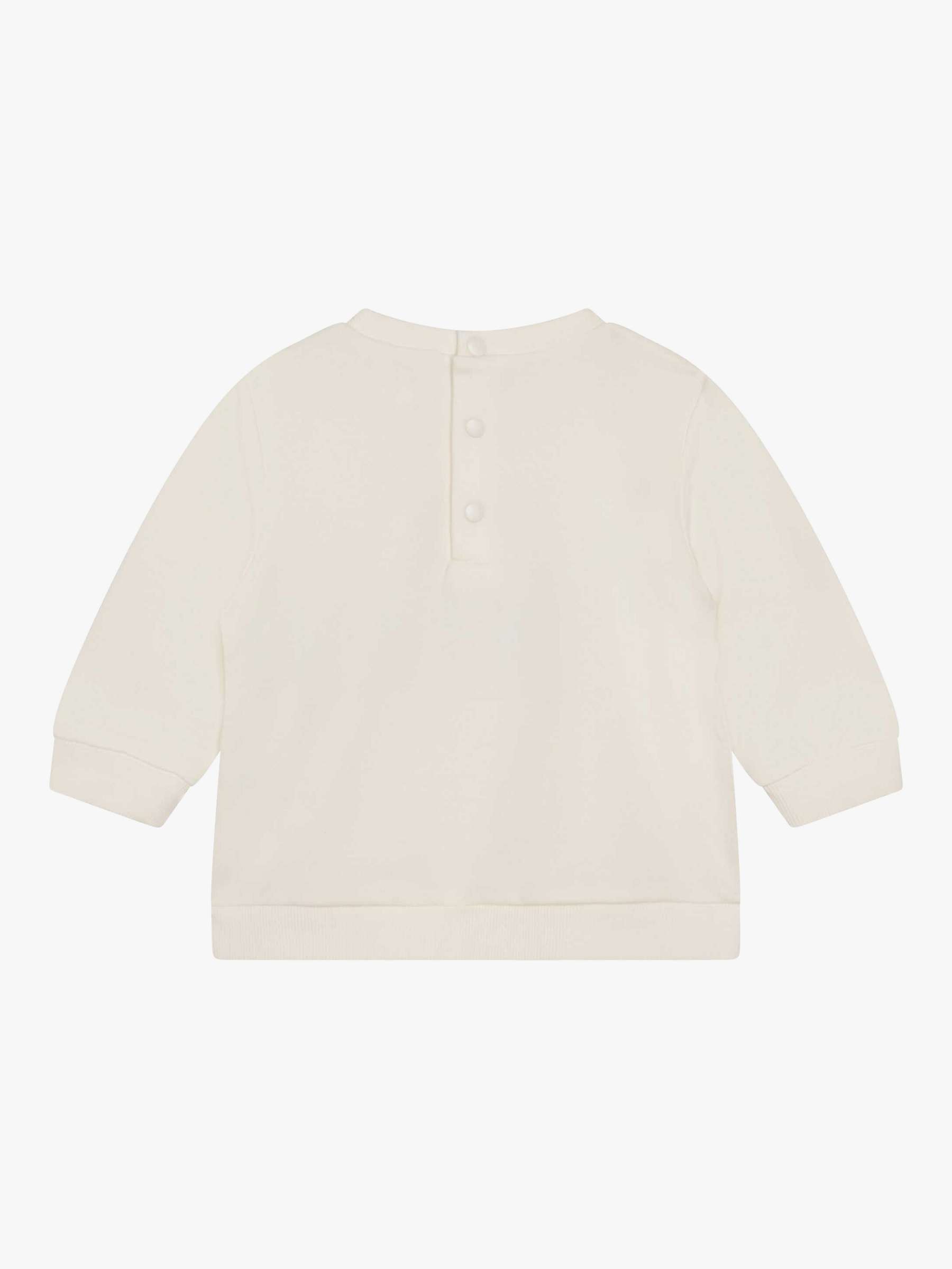 Buy Carrément Beau Baby French Terry Jungle Jumper, White/Multi Online at johnlewis.com