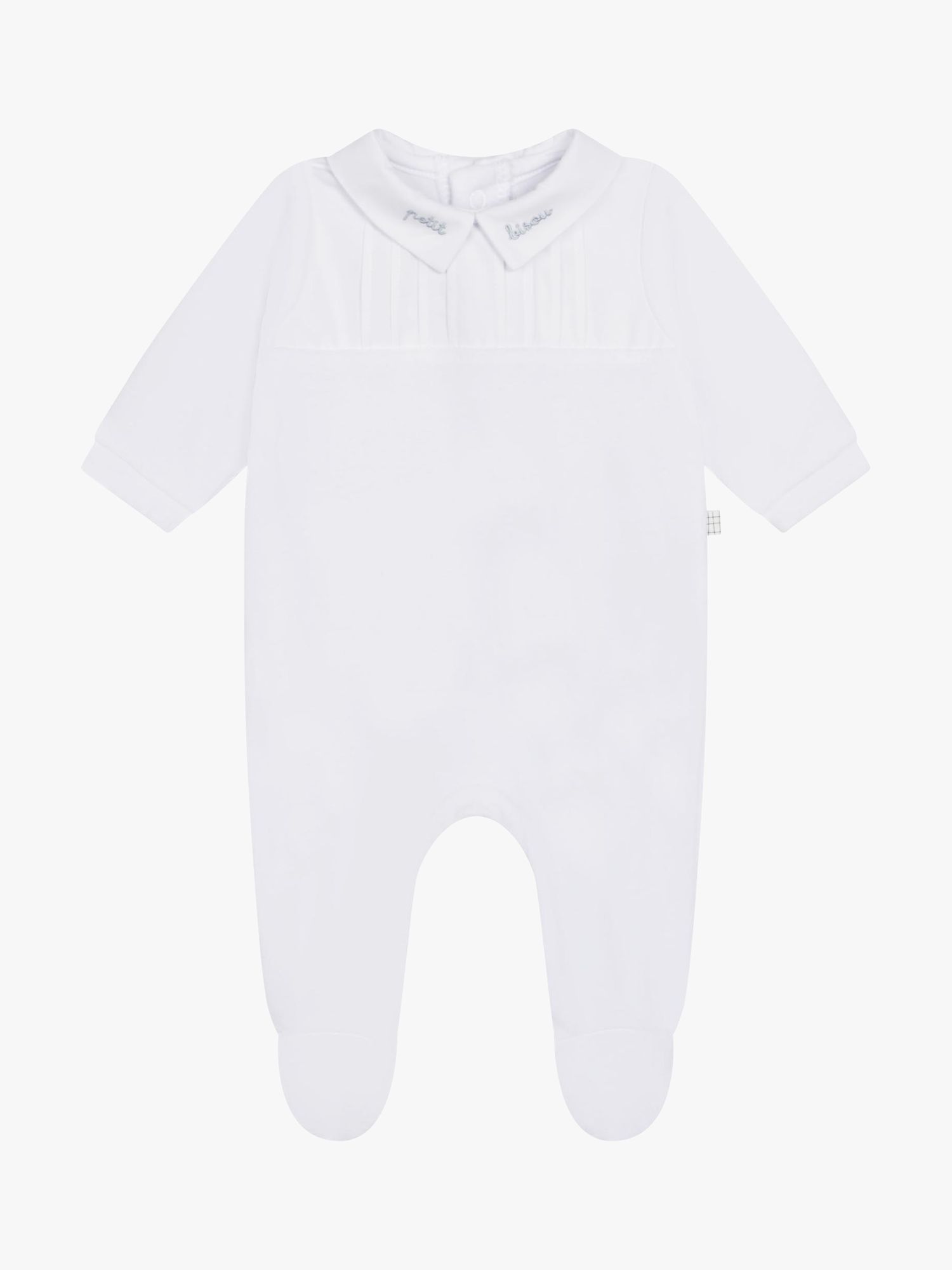 Carrément Beau Baby Pyjamas, White at John Lewis & Partners