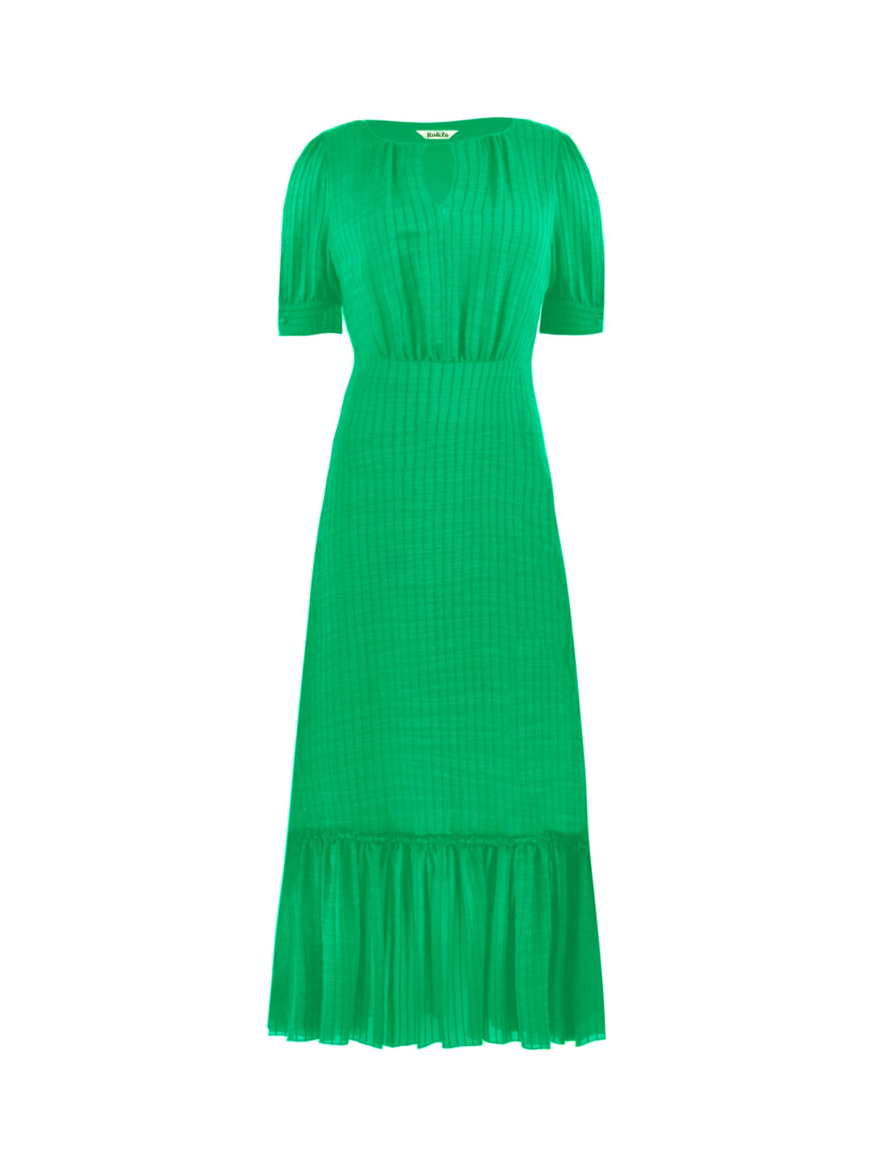 Ro&Zo Petite Textured Dress, Green