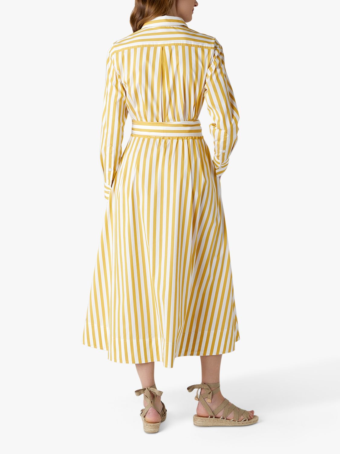 Buy Jasper Conran Blythe Full Skirt Shirt Midi Dress Online at johnlewis.com
