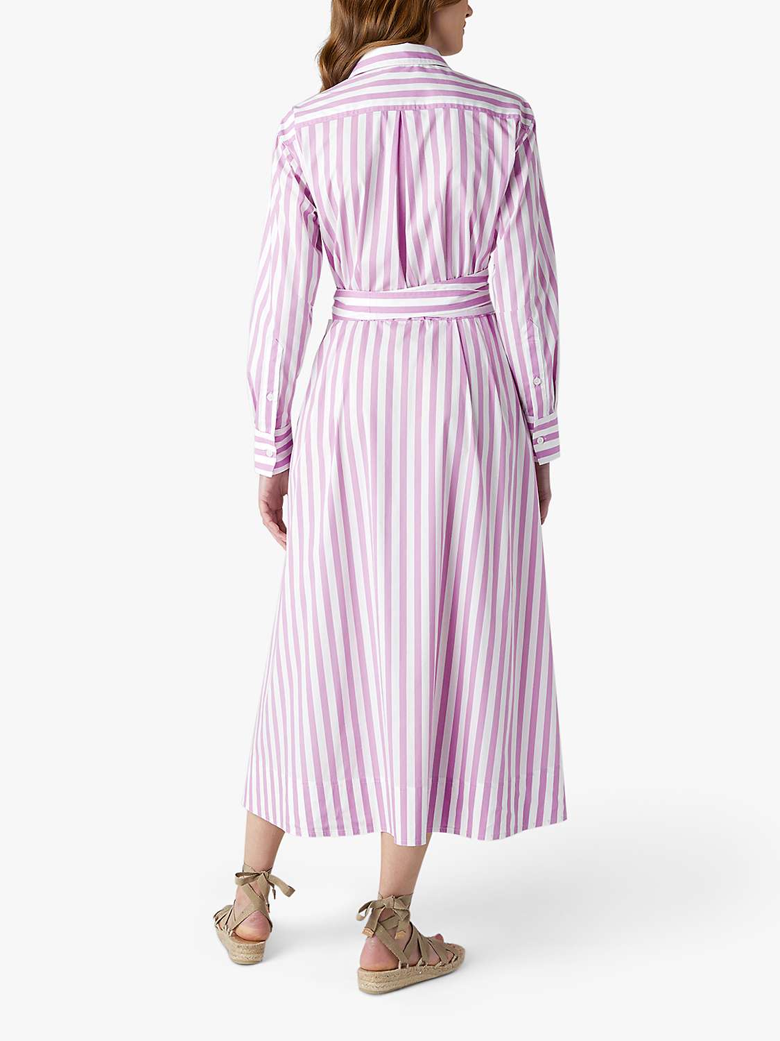 Buy Jasper Conran Blythe Full Skirt Shirt Midi Dress Online at johnlewis.com