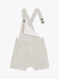 Petit Bateau Baby Dungarees, Stone