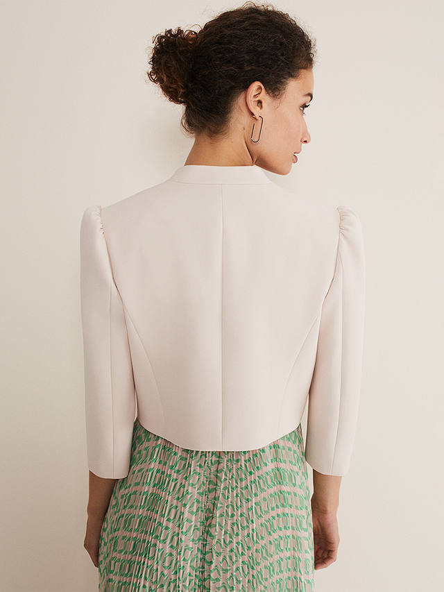 Phase Eight Leanna Cropped Jacket, Cameo