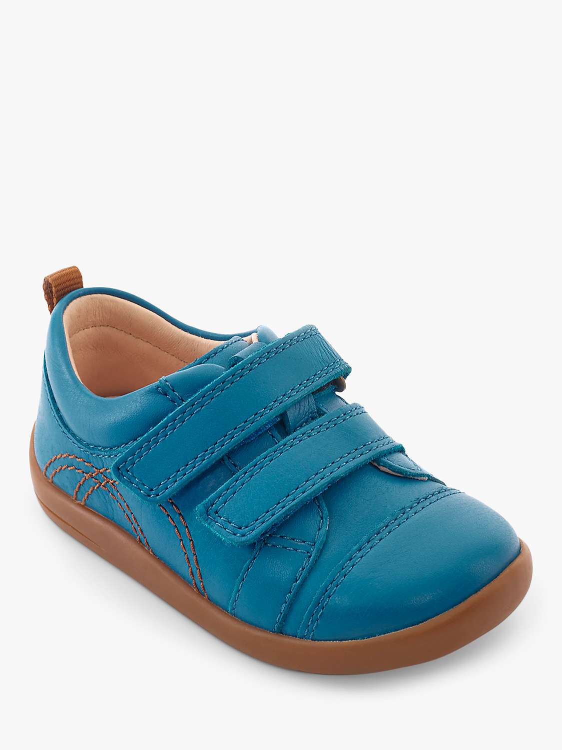 Buy Start-Rite Baby Treehouse Riptape Shoes, Bright Blue Online at johnlewis.com